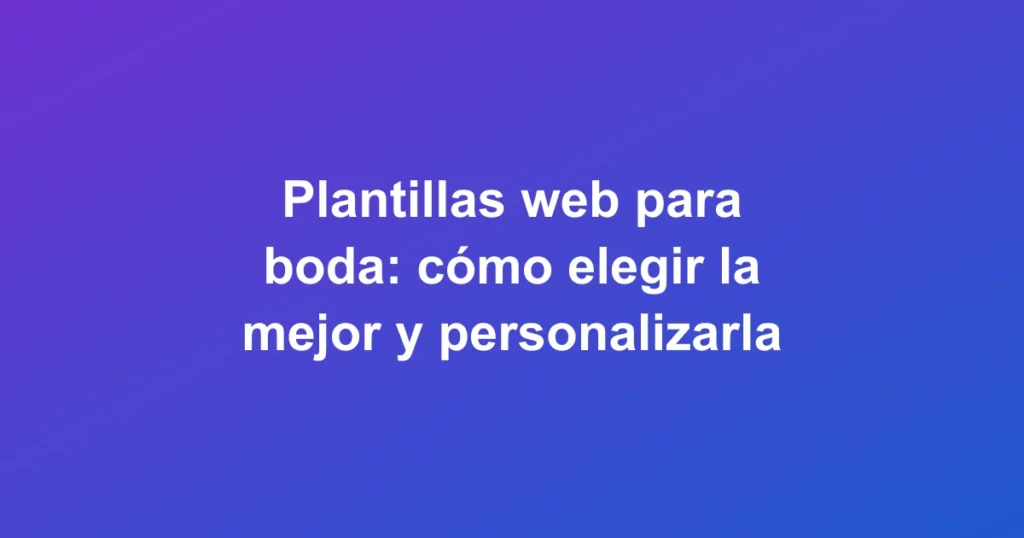 Plantilla web para boda moderna con diseño floral elegante en pantalla de ordenador, colores vibrantes y composición dinámica