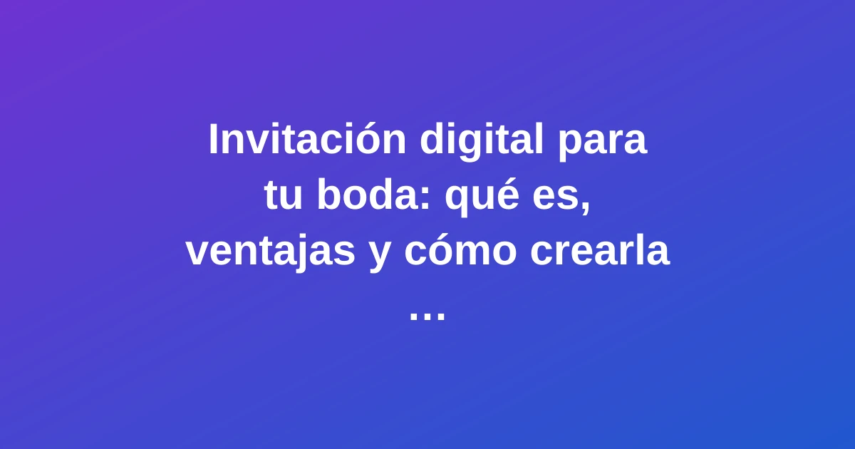 Invitación digital para boda mostrada en smartphone con diseño floral elegante y colores vibrantes
